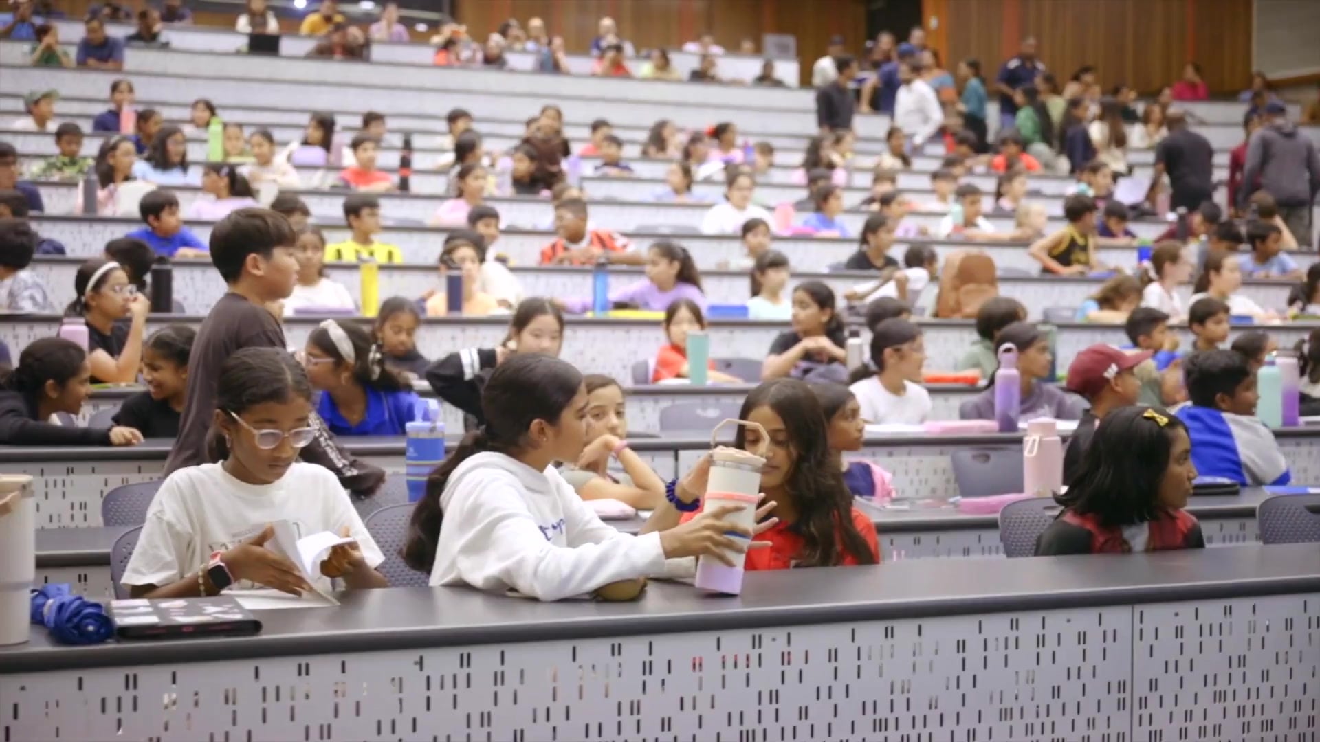 Loyola students and tutors at a GATE masterclass